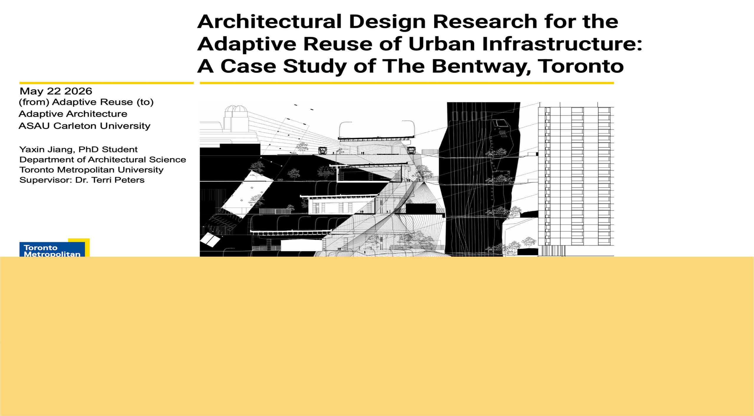 Projet étudiant dirigé par Terri Peters, Ph.D. site de recherche de Toronto Metropolitan University