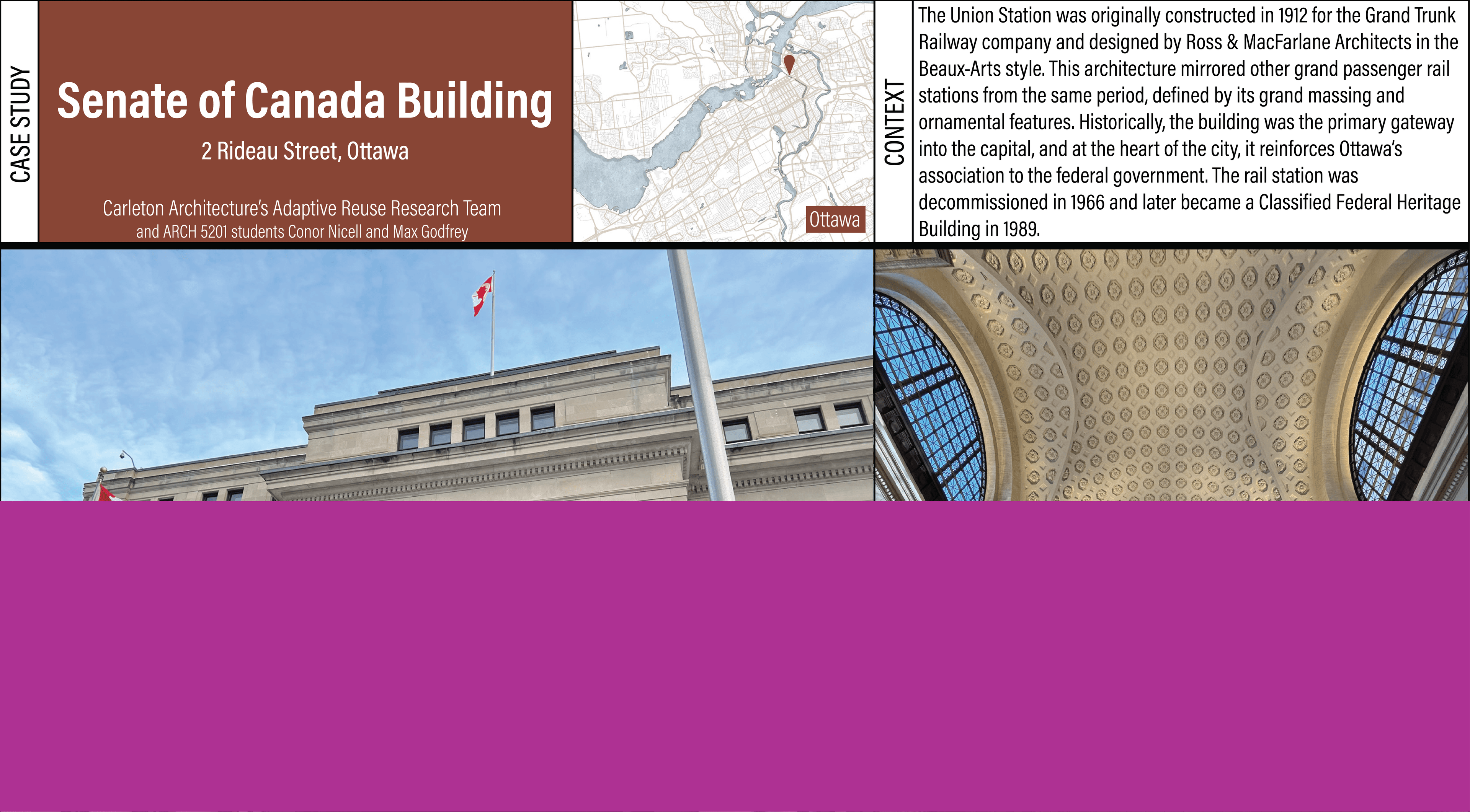 Étude de cas (1 page) par le site de recherche de Carleton University