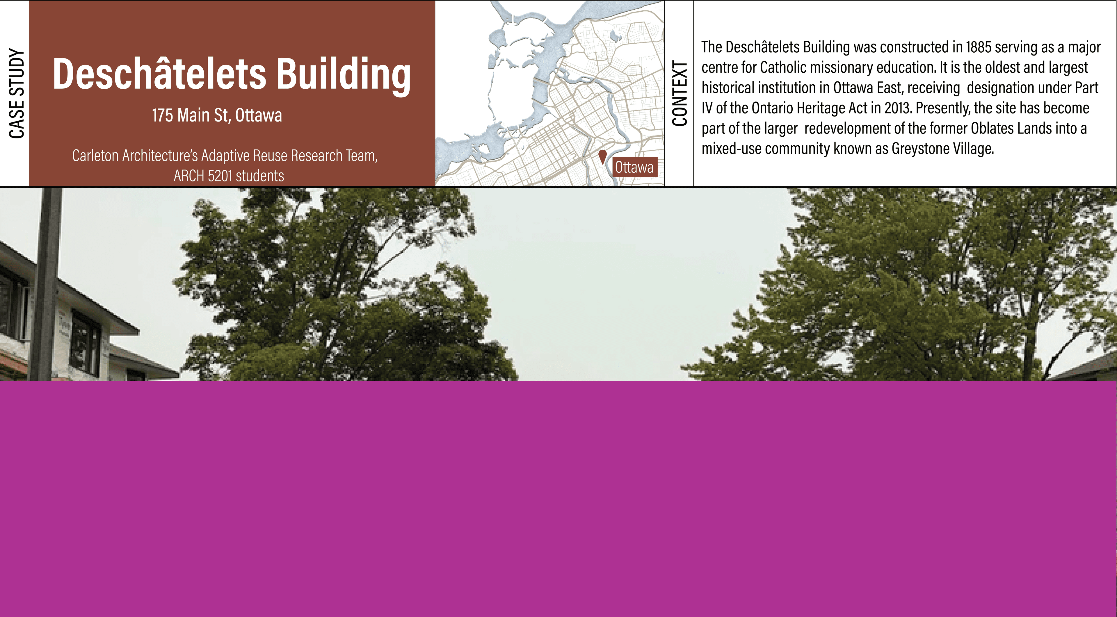 Étude de cas (1 page) par le site de recherche de Carleton University