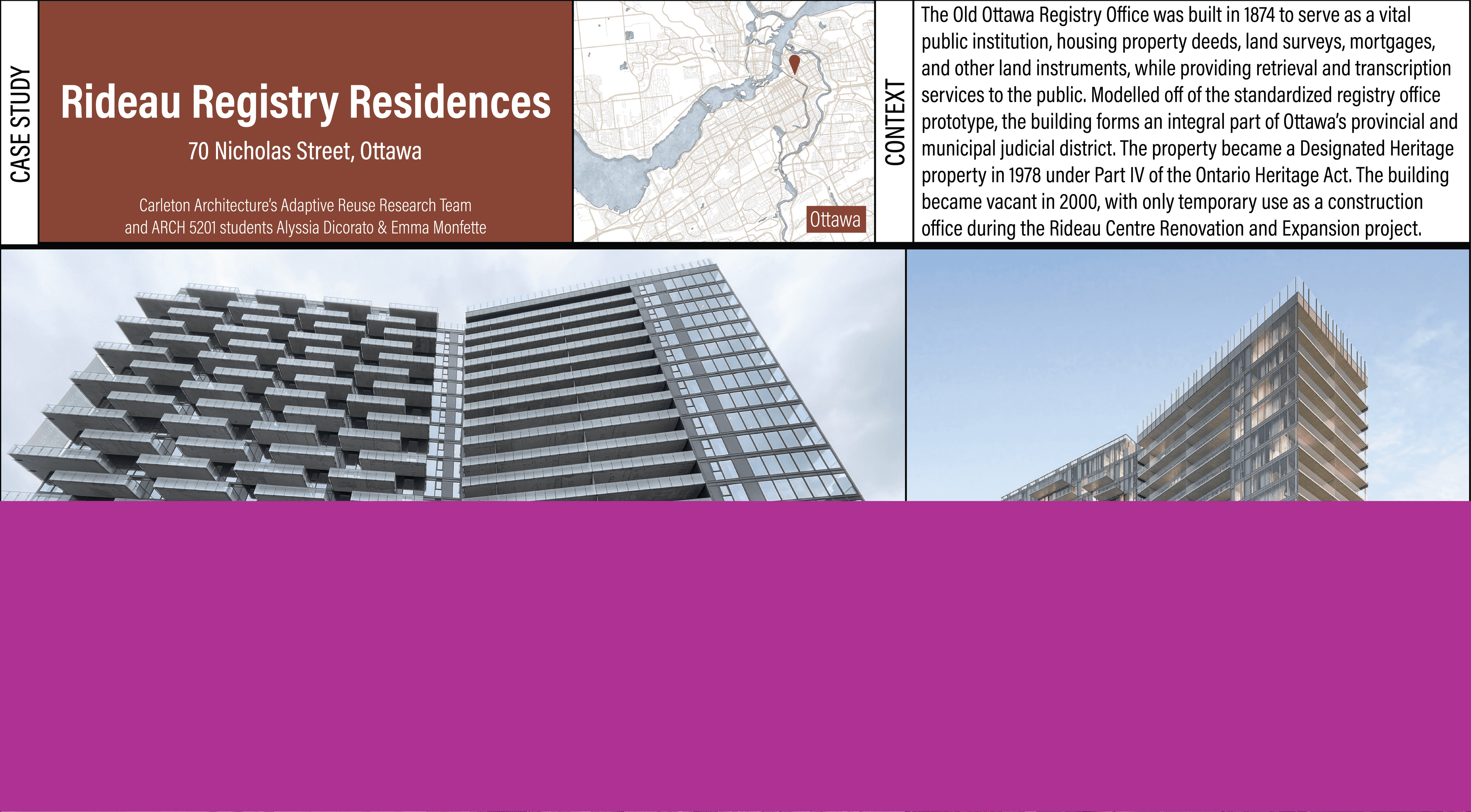 Étude de cas (1 page) par le site de recherche de Carleton University